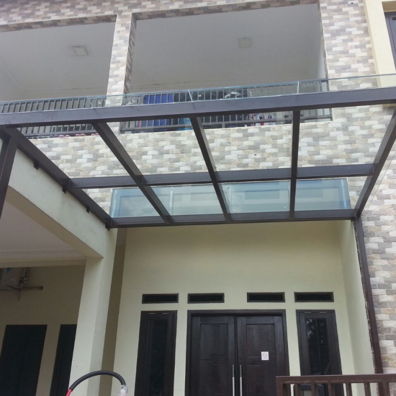 Canopy Kaca Tempered